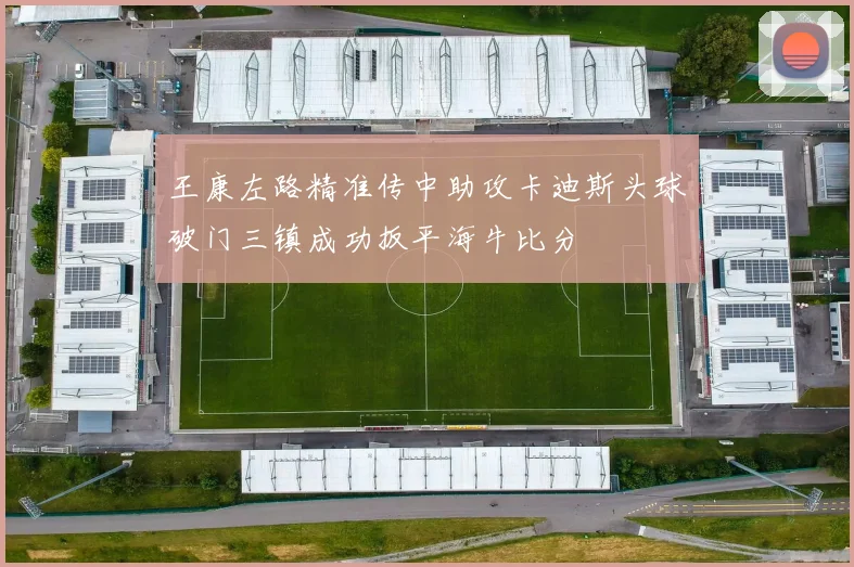 王康左路精准传中助攻卡迪斯头球破门三镇成功扳平海牛比分